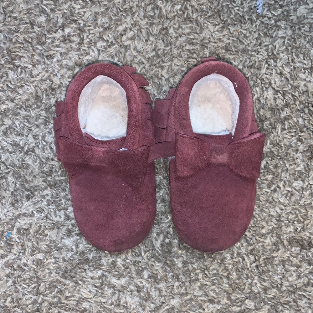 Monkey Feet Fleece Lined Moccasins